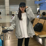 Hip Hop Zip Up Vintage Star Hoodie