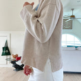 Retro Cashmere Turtleneck Ski Sweater