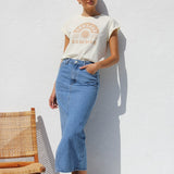 April Denim Skirt