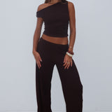 Turn Heads Fast Pants Chocolate