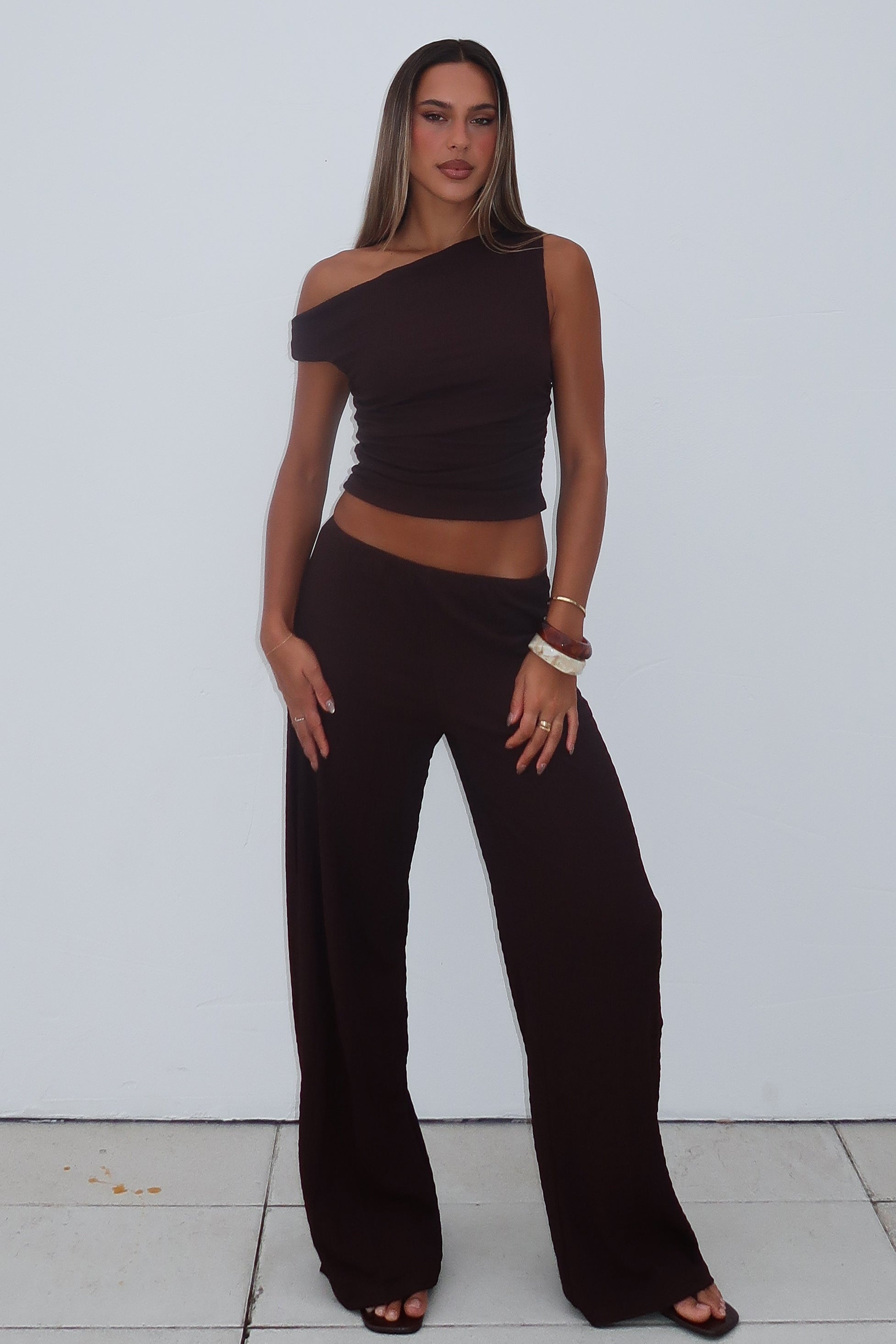 Turn Heads Fast Pants Chocolate