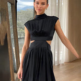 Beatrice Mini Dress - Black