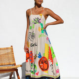 Dasha Dress ORANGE MULTI
