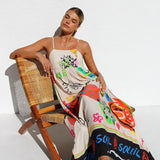 Dasha Dress ORANGE MULTI