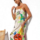 Dasha Dress ORANGE MULTI