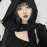 Wasteland Kitten Hollow Out Long Sleeve Folds Bodycon Dress