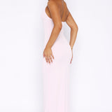Never Be Friends Maxi Dress Baby Pink