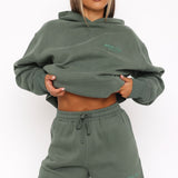 Leisure Edition Lounge Shorts Dark Green