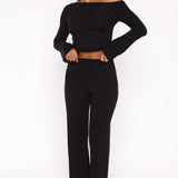 We'll Be Fine Pants Black