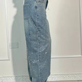 Balloon Carpenter Shine Denim Jeans
