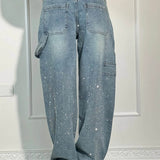 Balloon Carpenter Shine Denim Jeans