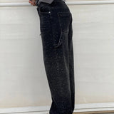 Balloon Carpenter Shine Denim Jeans