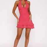 All I Wanted Was This Mini Dress Hot Pink