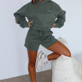 Leisure Edition Lounge Shorts Dark Green