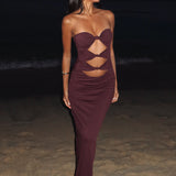 Life After Love Maxi Dress Chocolate