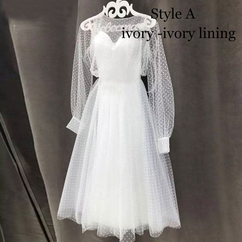 Lace Elegant Long Evening Prom Party Dress