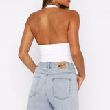 Keep It Brief Denim Shorts Light Blue
