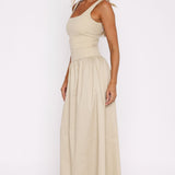 Summer Delight Maxi Dress Stone