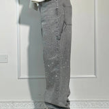 Balloon Carpenter Shine Denim Jeans