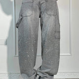 Balloon Carpenter Shine Denim Jeans