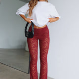 New Era Pants Wine
