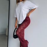 New Era Pants Wine
