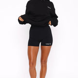Match Your Words Bike Shorts Black