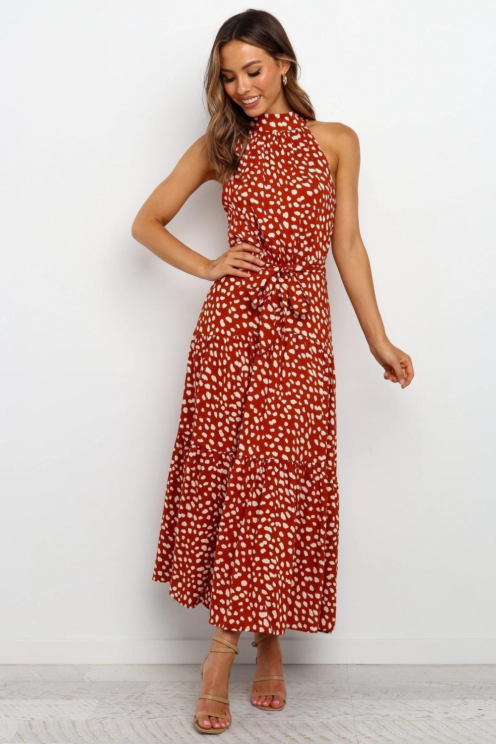 Boho Women Long A-Line Off Shoulder Elegant Sash Maxi Dress Women