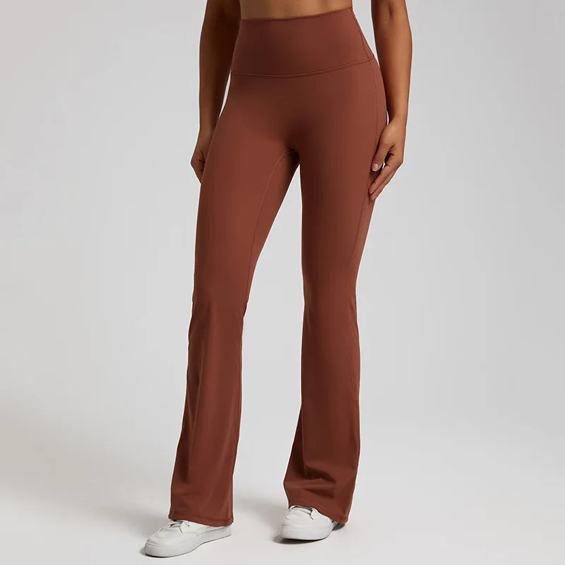 Feeling High Waist Running Workout Elastic Tights Female Athletic Wear Sports Leggings