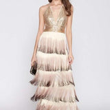 Women's Sexy Evening Prom Fashion Long Runway Designer Dresses
