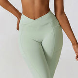 Waist Pocket Gym Fitness Women's Convenient Versatile Exercise Needs Sports Leggings