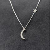 New Fashion Kpop Golden Meniscus Clavicle Women Jewelry Girl Necklake
