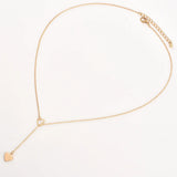 New Tiny Heart Dainty Chain Minimalist Collar Holiday Beach Statement Necklake