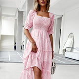 Elegant Boho Chiffon Party Beach Summer Dress