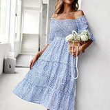 Elegant Boho Chiffon Party Beach Summer Dress