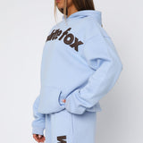 From The Archives Allora Oversized Hoodie Blue