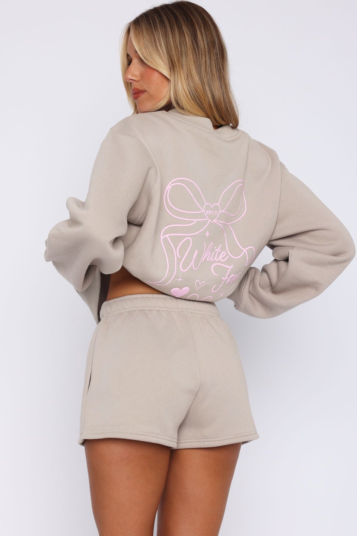 Love You Forever Lounge Shorts Moon