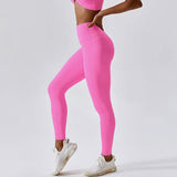 Feeling Stretch Gym Leggingss Push Up Yoga Pants High Waist Training Sports Leggings