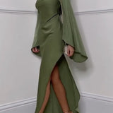 Enya | One-Shoulder Maxi Dress