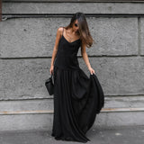 Elegant Design V neck Brace Slim Slimming Elegant Evening Dress French Anklet