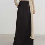 Solid Color Korean Style Casual A-Line Skirt