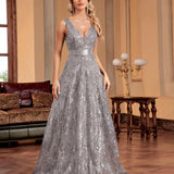 Deep V Plunge Dress Backless Slim Fit Fishtail Bridesmaid Cocktail Evening