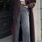 Striped Long Coat