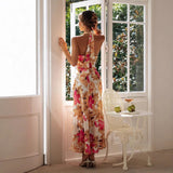 Emily | Floral Charm Midi Dress