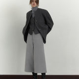 Wide-Leg High-Waisted Pants