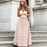 Nimia - Tulle Long Skirt