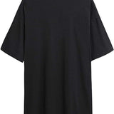 Round Neck T-Shirt With Short Sleeves And Letters