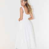 Yade | High-Waisted Midi Dress
