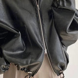 Trendy PU Leather Jacket