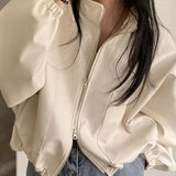 Trendy PU Leather Jacket